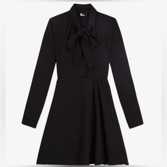 The Kooples Black Long Sleeve Dress NWT - Picture 5 of 6